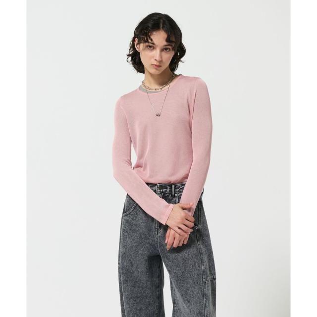 グレースコンチネンタル（GRACE CONTINENTAL）/シアークルーニットトップ