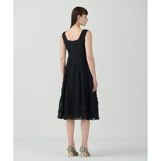 GRACE CONTINENTAL ラメ刺繍チュールワンピース GRACE CONTINENTAL