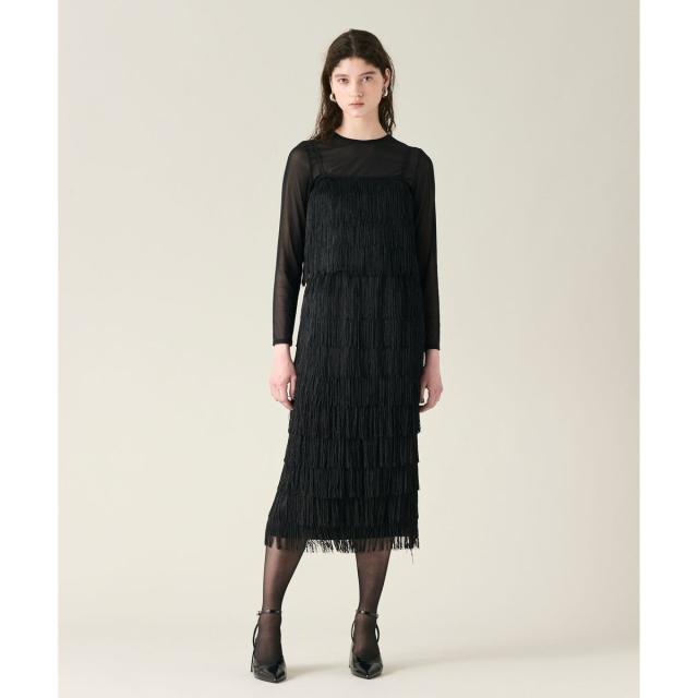 グレースコンチネンタル（GRACE CONTINENTAL）/フリンジスカート