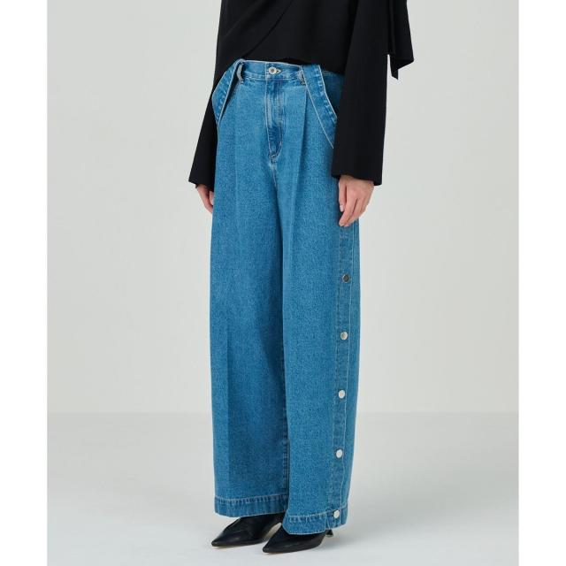 グレースコンチネンタル（GRACE CONTINENTAL）/サスペンダーデニムパンツ