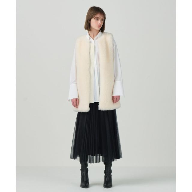 新品未使用 グレースコンチネンタル ダウンジレジャケット 36 新品未使用 グレースコンチネンタル ダウンジレジャケット 36