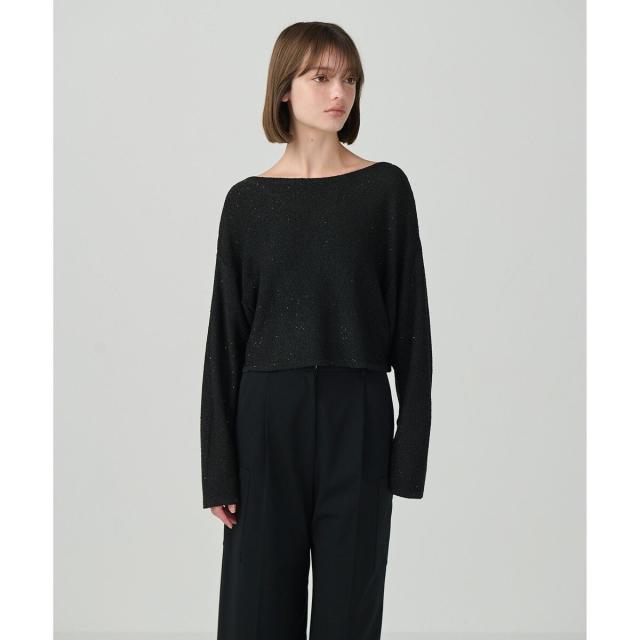 グレースコンチネンタル（GRACE CONTINENTAL）/スパンコールヤーントップ