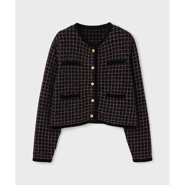 最終価格！グレース♡ツイードカーディガン ツイードニットカーディガン / GRACE CONTINENTAL | GRACE