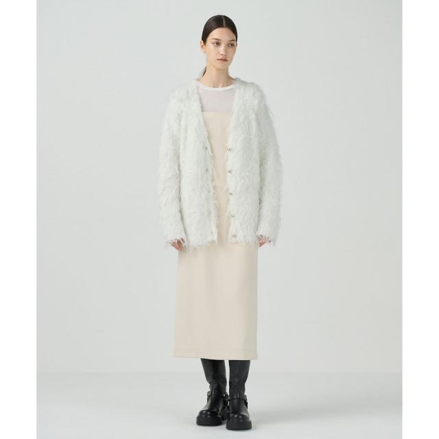 グレースコンチネンタル（GRACE CONTINENTAL）/シャギーニットカーディガンの通販は