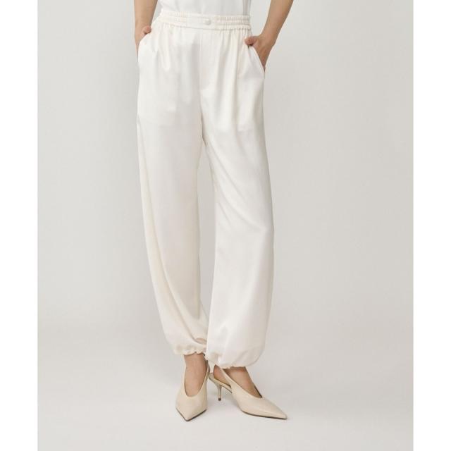 グレースコンチネンタル（GRACE CONTINENTAL）/チンツサテンパンツ