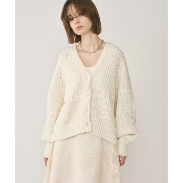 グレースコンチネンタル（GRACE CONTINENTAL）/畦ルーズニットカーディガン