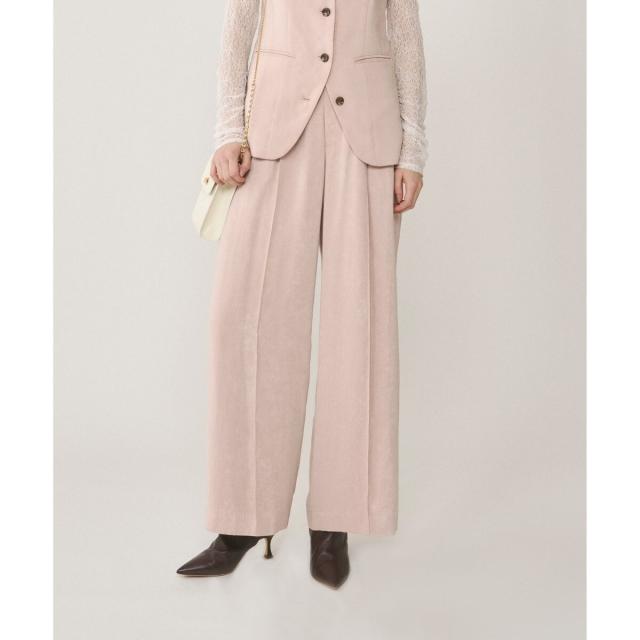 グレースコンチネンタル（GRACE CONTINENTAL）/クラッシュサテンパンツの通販は