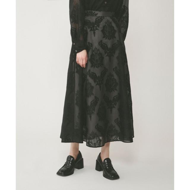 グレースコンチネンタル（GRACE CONTINENTAL）/オーナメントロングスカート