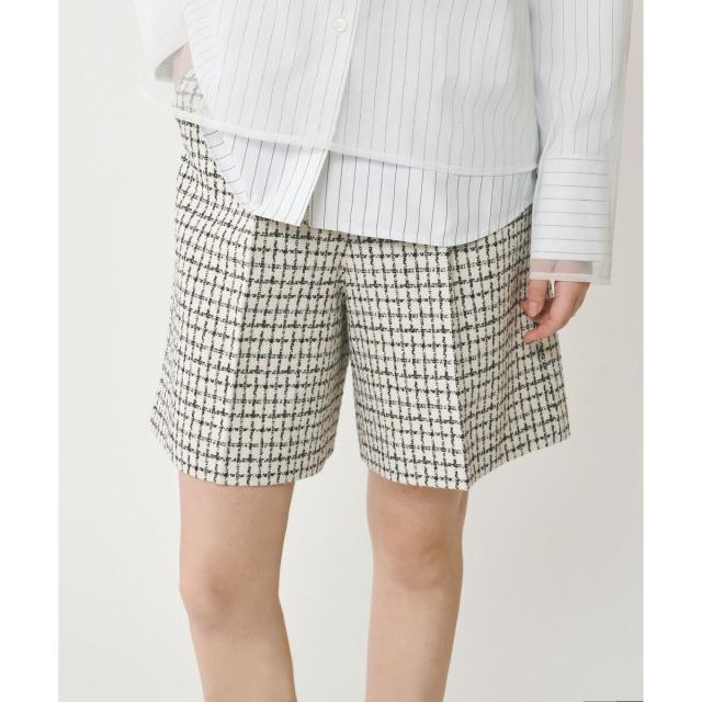 グレースコンチネンタル（GRACE CONTINENTAL）/チェックツイードハーフパンツ