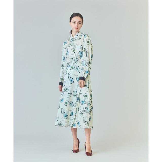 グレースコンチネンタル（GRACE CONTINENTAL）/トランププリントブラウス