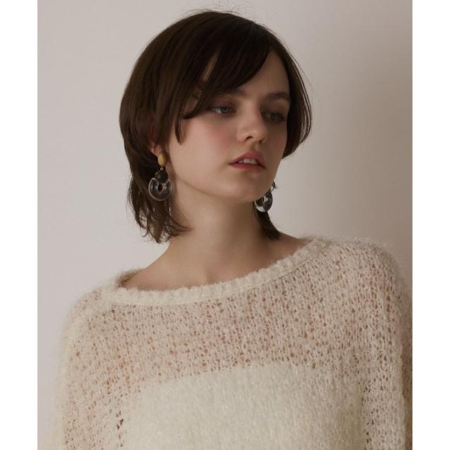 グレースコンチネンタル（GRACE CONTINENTAL）/フィルムヤーンニット