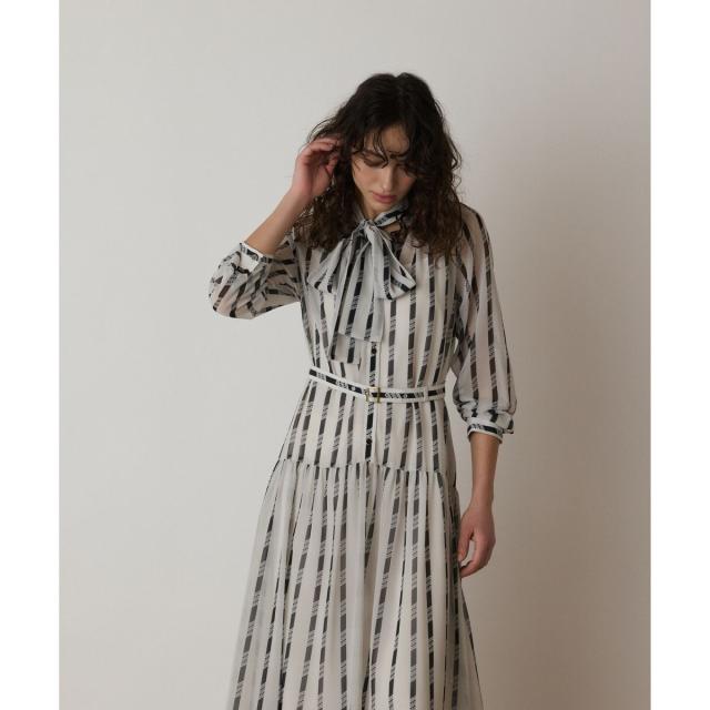 【NEW】グレースコンチネンタル（GRACE CONTINENTAL）/ハートストライプワンピースの通販は 44,000円