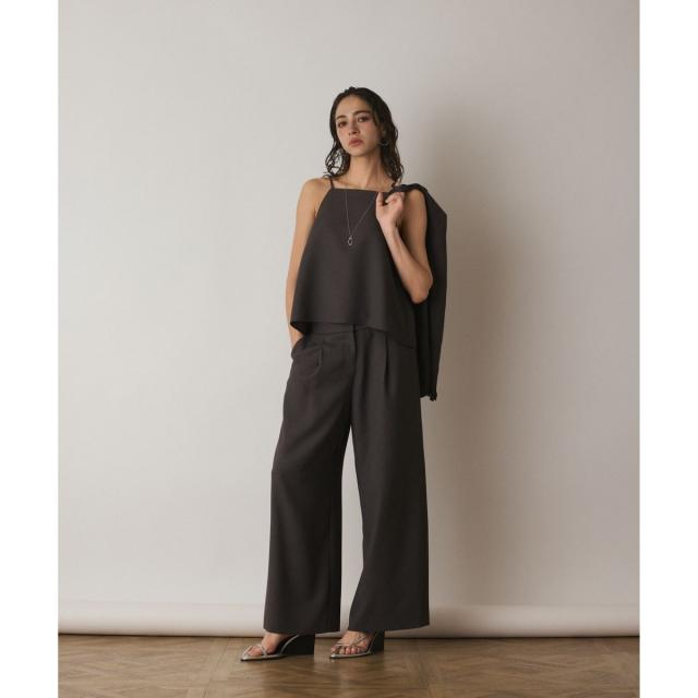 グレースコンチネンタル（GRACE CONTINENTAL）/キャミ付レイヤードパンツ