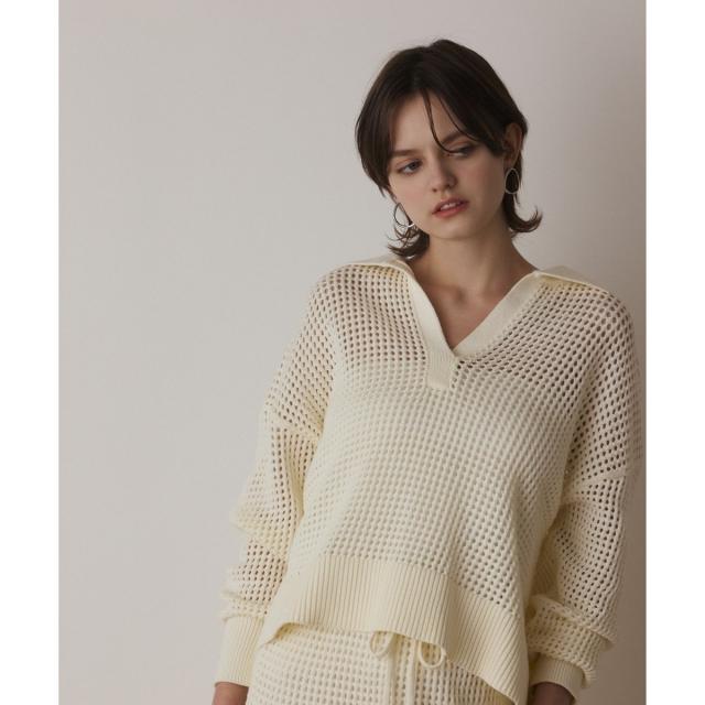 グレースコンチネンタル GRACE CONTINENTAL ワンピース 長袖 ウール ビジュー 36 黒 ブラック /KH レディース グレースコンチネンタル（GRACE CONTINENTAL）⁄ポンチコンビスカート