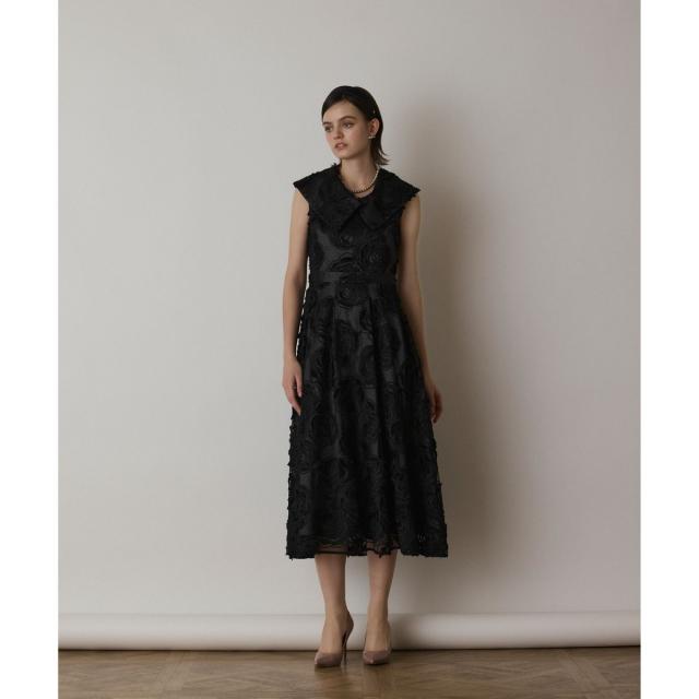 グレースコンチネンタル（GRACE CONTINENTAL）/ローズ刺繍ワンピース