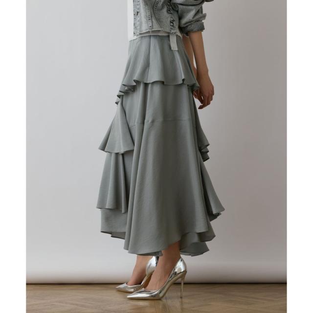 グレースコンチネンタル（GRACE CONTINENTAL）/イレヘムサテンスカート