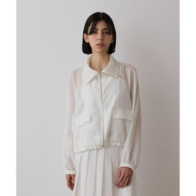 グレースコンチネンタル（GRACE CONTINENTAL）/ブライトメッシュブルゾン