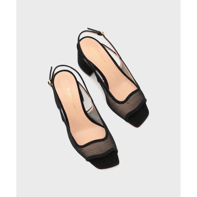 グレースコンチネンタル（GRACE CONTINENTAL）/Rupert Sanderson ブラックストラップヒール