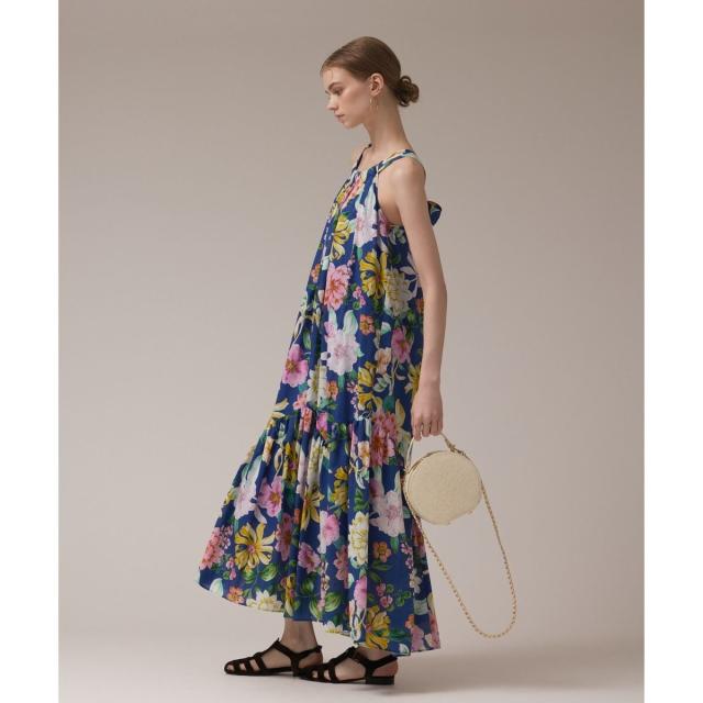 グレースコンチネンタル（GRACE CONTINENTAL）/フラワープリントキャミドレス