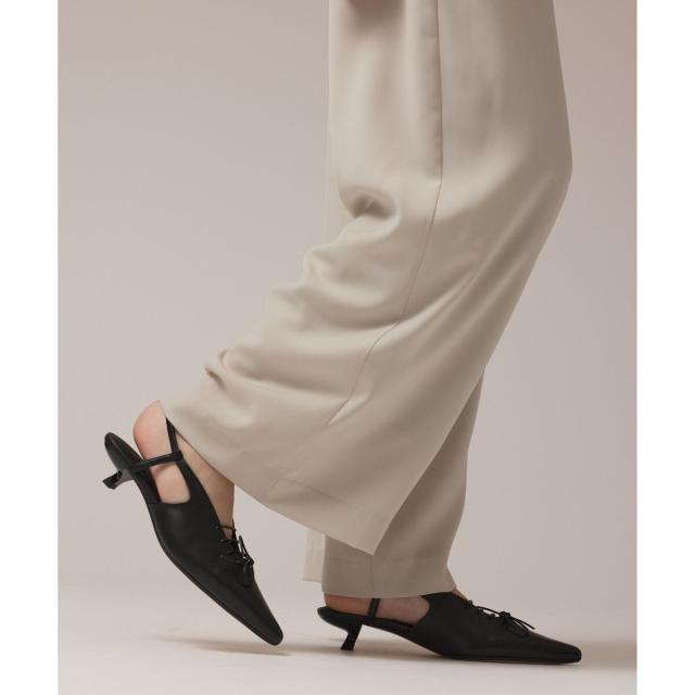 グレースコンチネンタル（GRACE CONTINENTAL）/サテンワイドパンツ