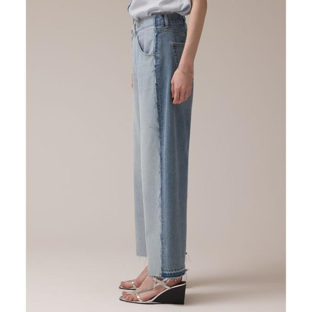 グレースコンチネンタル（GRACE CONTINENTAL）/リメイクストレートデニムパンツ