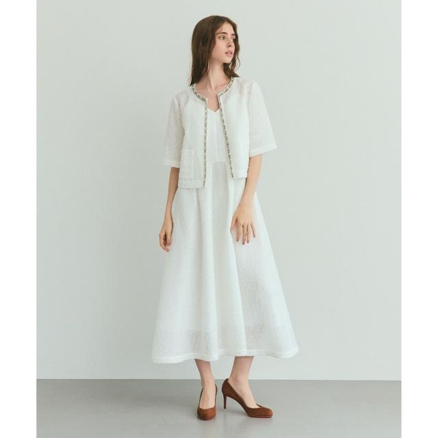 グレースコンチネンタル（GRACE CONTINENTAL）/メッシュツイードジャケット