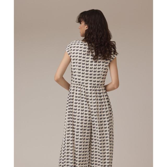 グレースコンチネンタル（GRACE CONTINENTAL）/ホースプリントサロペット