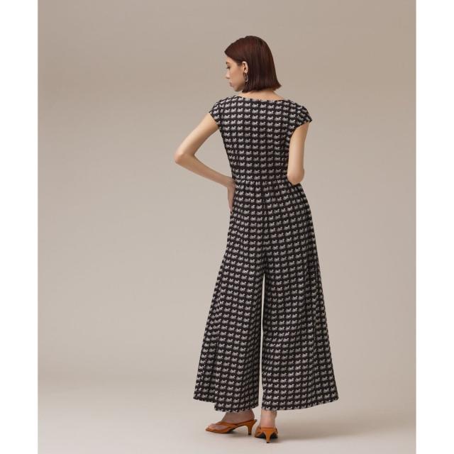 グレースコンチネンタル（GRACE CONTINENTAL）/ホースプリントサロペット