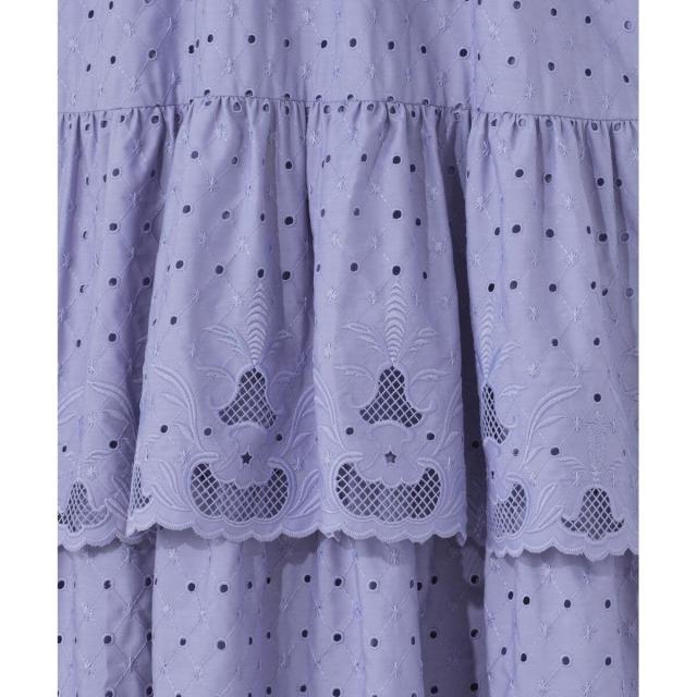 グレースコンチネンタル（GRACE CONTINENTAL）/カットワークembドレス