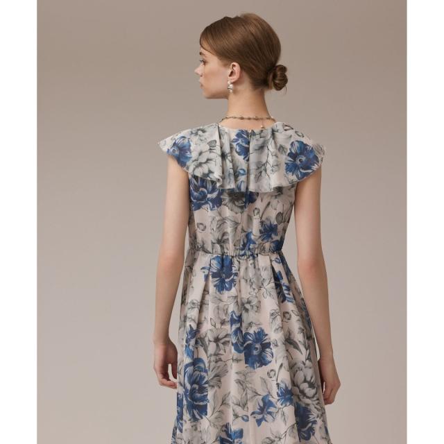 グレースコンチネンタル（GRACE CONTINENTAL）/フラワープリントフリル