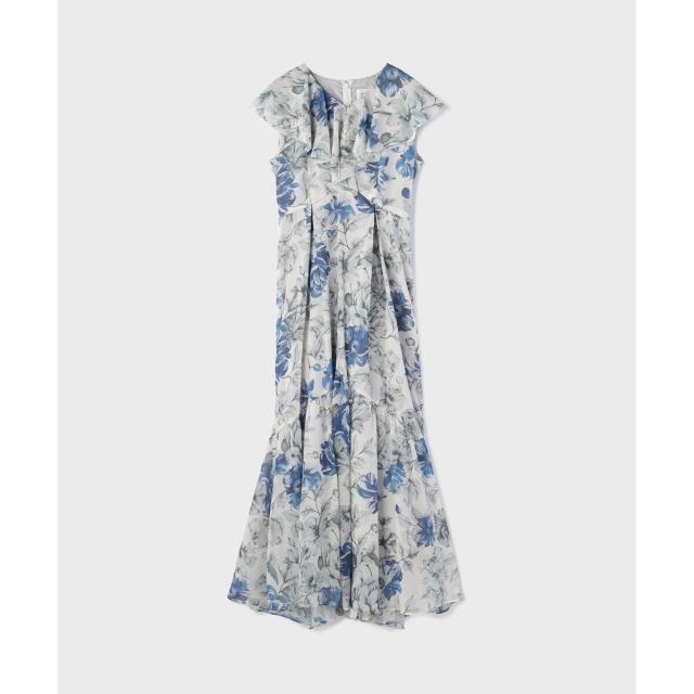 グレースコンチネンタル（GRACE CONTINENTAL）/フラワープリントフリル