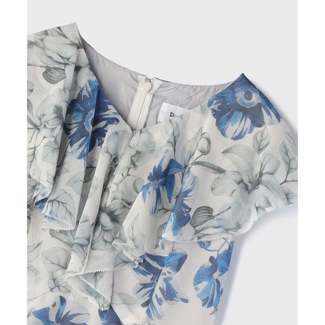 グレースコンチネンタル（GRACE CONTINENTAL）/フラワープリントフリル