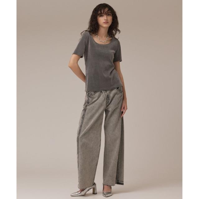 グレースコンチネンタル（GRACE CONTINENTAL）/フロッキーチュールカットトップ