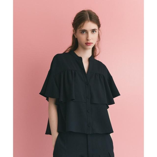 グレースコンチネンタル（GRACE CONTINENTAL）/ラッフルレイヤードブラウス