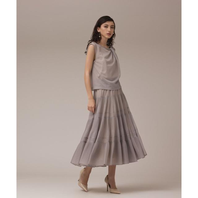 グレースコンチネンタル（GRACE CONTINENTAL）/プリーツティアード