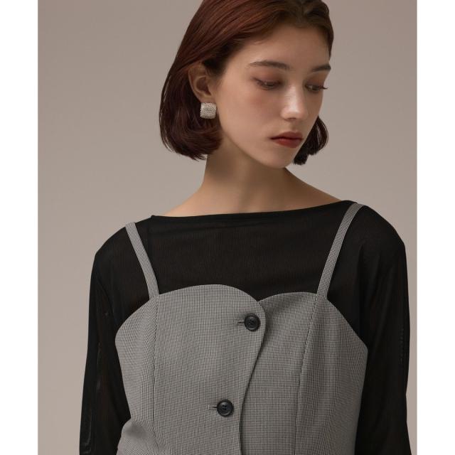 グレースコンチネンタル（GRACE CONTINENTAL）/フロントウェーブキャミ