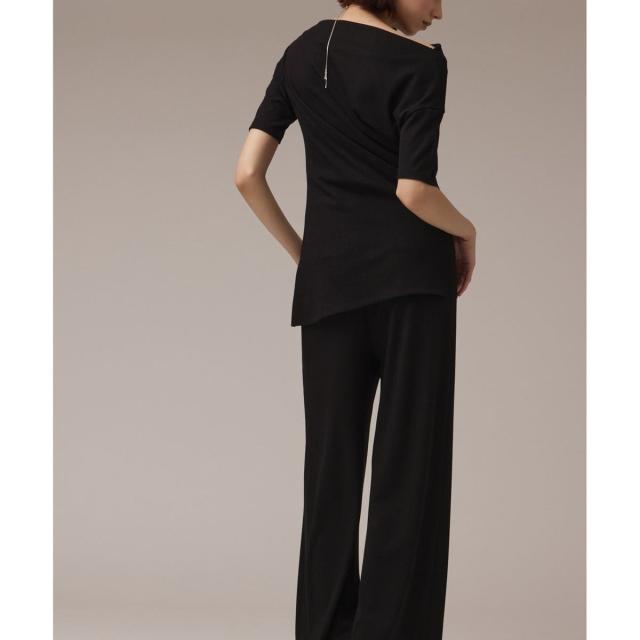 グレースコンチネンタル（GRACE CONTINENTAL）/ラメリブジャージパンツ