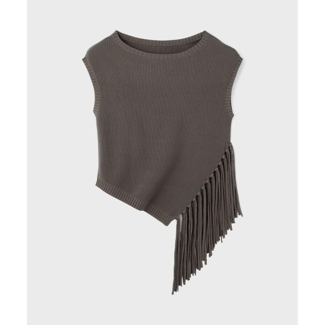 フリンジケープニットトップ ⁄ GRACE CONTINENTAL | ファッション通販