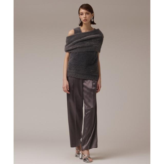 グレースコンチネンタル（GRACE CONTINENTAL）/オフタートルニットトップ