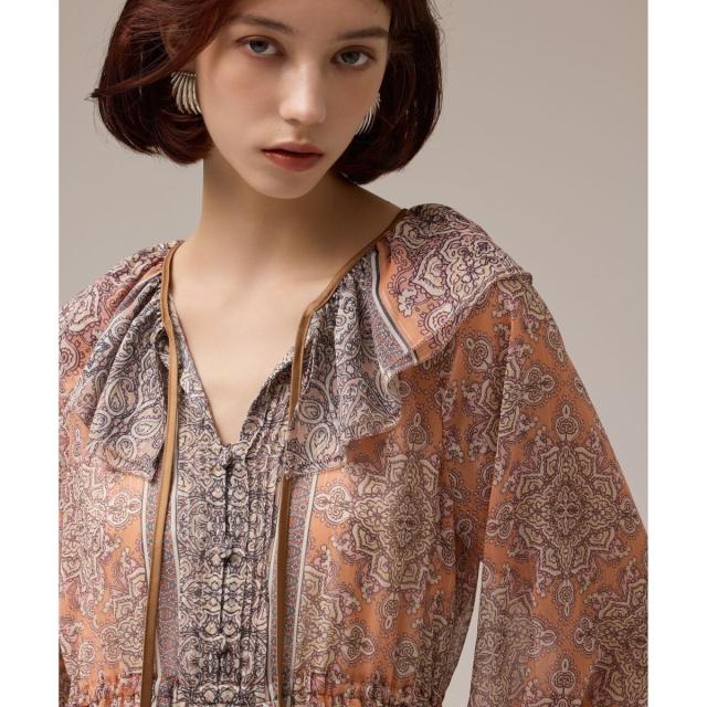 グレースコンチネンタル（GRACE CONTINENTAL）/ペイズリープリント