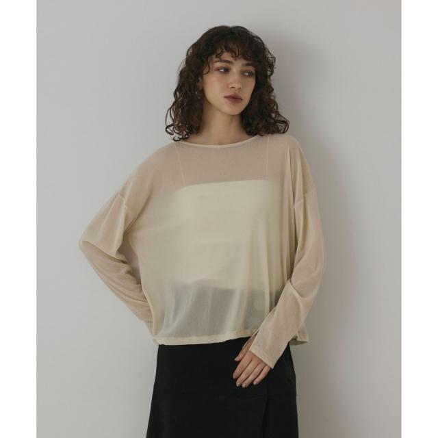 グレースコンチネンタル（GRACE CONTINENTAL）/フロッキーオーバーカットトップ