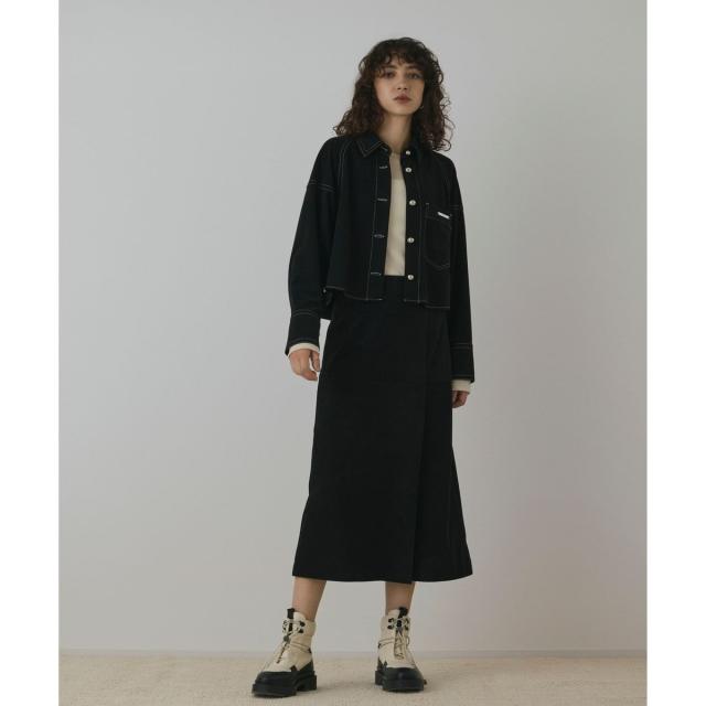 グレースコンチネンタル（GRACE CONTINENTAL）/フェイクスウェードブラウス