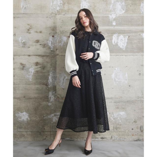 Grace Class グレースクラス　スパンコールニットブルゾン スパンコールニットブルゾン / GRACE CONTINENTAL | GRACE CONTINENTAL