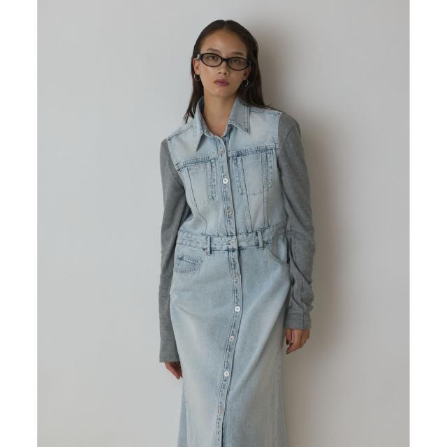 グレースコンチネンタル（GRACE CONTINENTAL）/デニムロングジレ