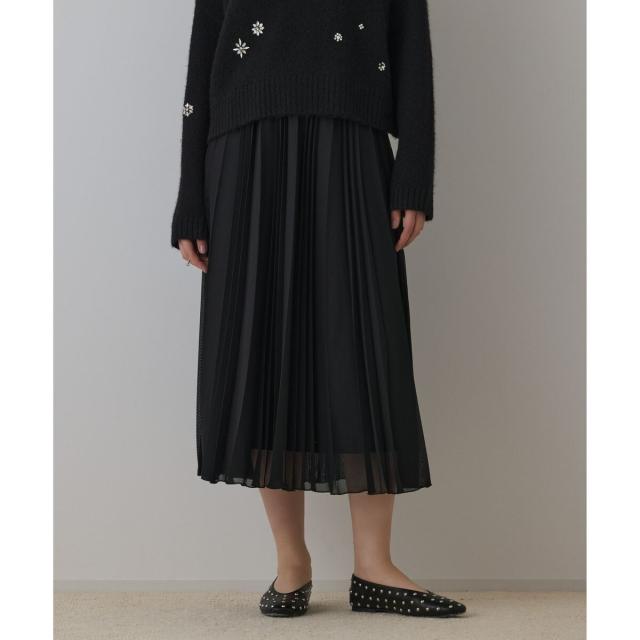 NEW】グレースコンチネンタル（GRACE CONTINENTAL）/メッシュプリーツ