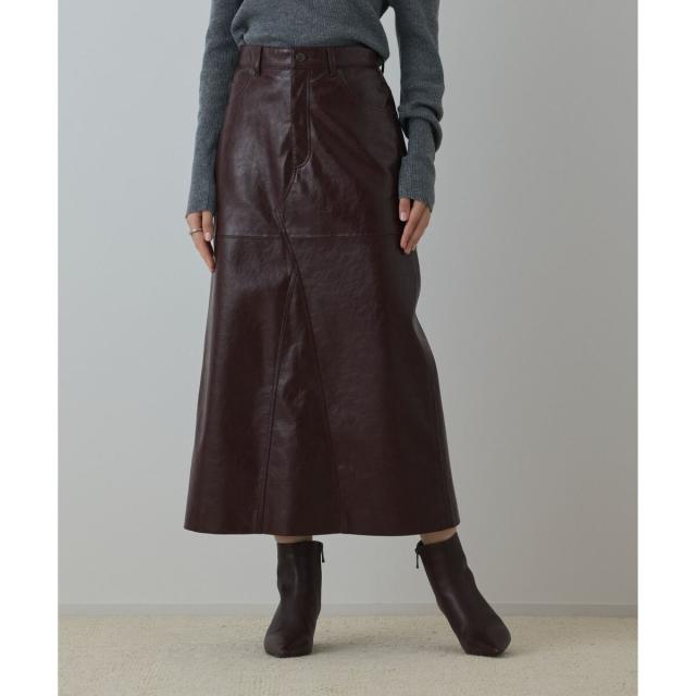 グレースコンチネンタル dIagram 茶ラメ タイトスカート グレース