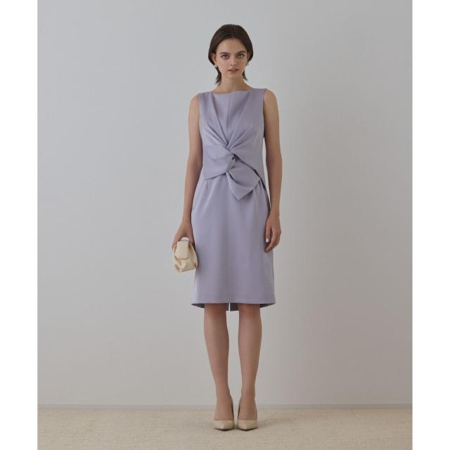 グレースコンチネンタル（GRACE CONTINENTAL）/サテンクロスドレープワンピース