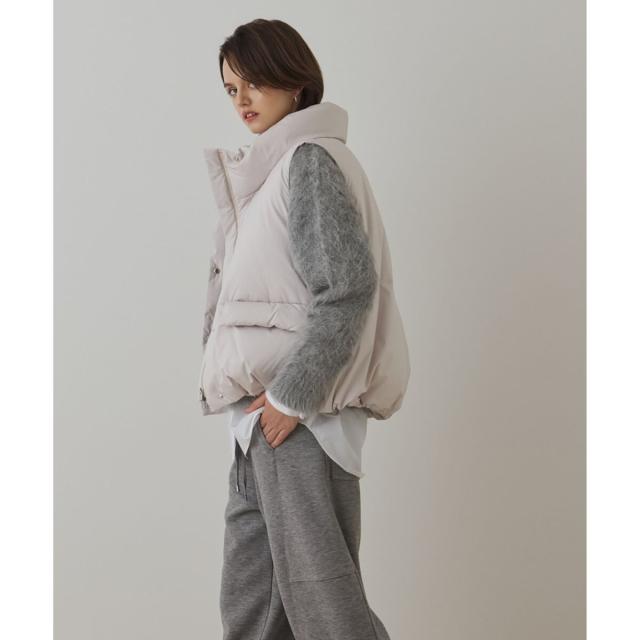 グレースコンチネンタル（GRACE CONTINENTAL）/スタンドカラーダウンベスト