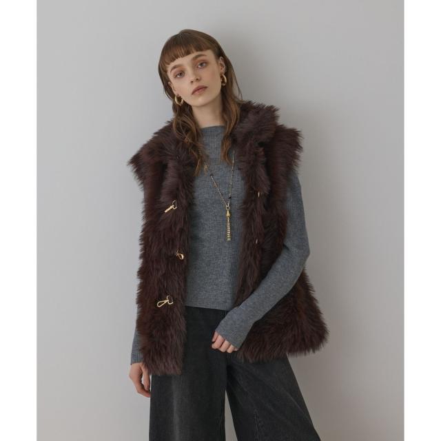 グレースコンチネンタル（GRACE CONTINENTAL）/URBANCODE 衿付きジレ