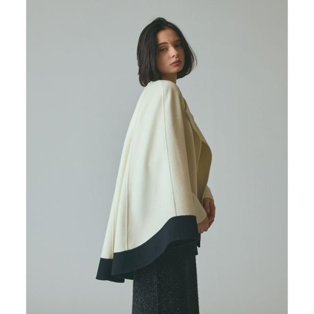 グレースコンチネンタル（GRACE CONTINENTAL）/ストール付リバーケープ